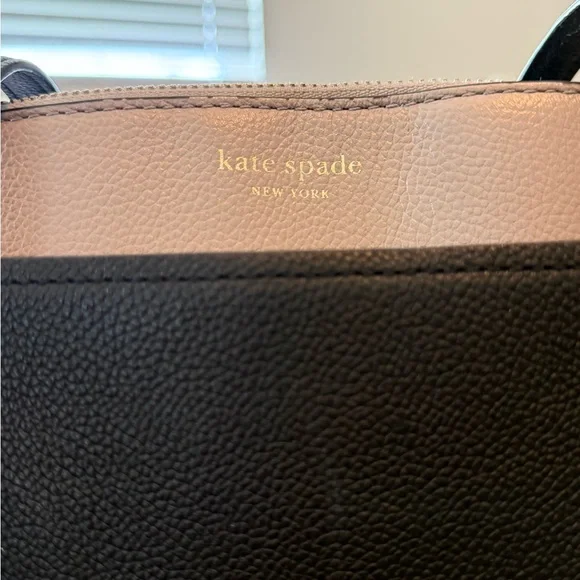 Kate Spade Black Leather Handbag - Picture 2 of 7